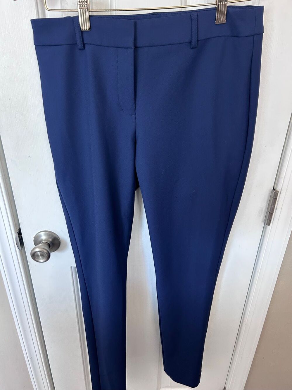 Express blue skinny dress band size 8R stretchy comfy